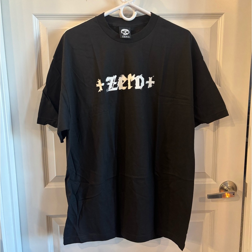 X-Large Zero Skateboards Black T-Shirt